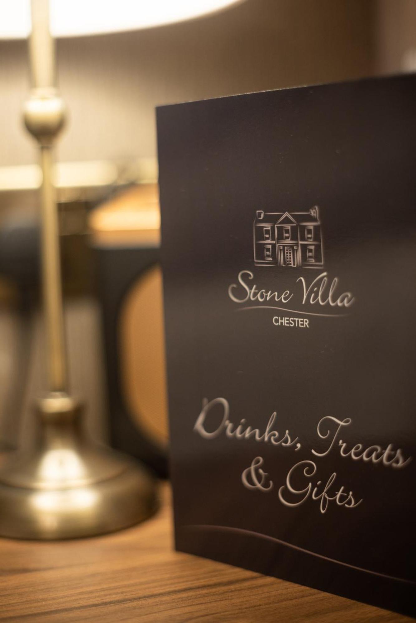 Stone Villa Chester Zimmer foto Menu at Stone Villa